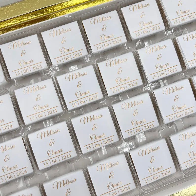 Blake Gold Söz Nişan Kız İsteme Çikolatası - Görsel 3